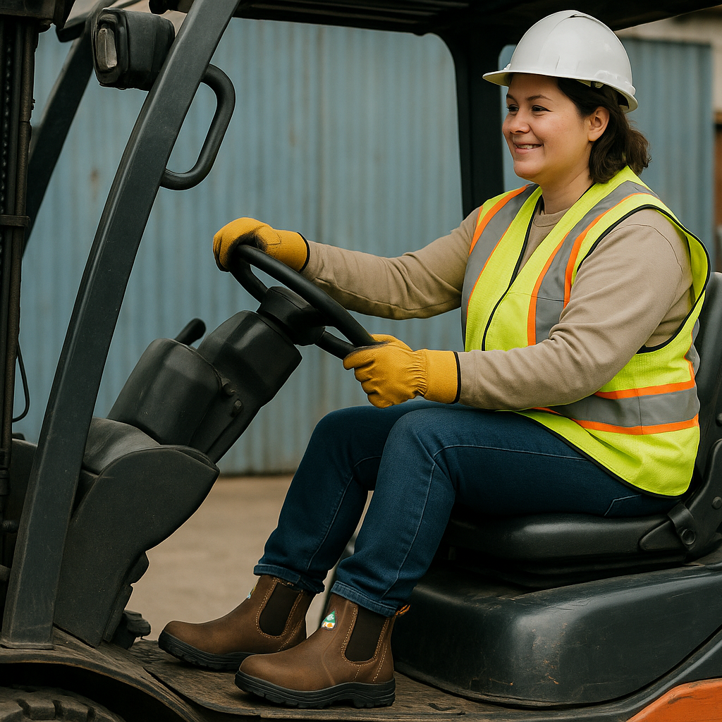 ASTM CSA Composite Toe Work Boots for Women