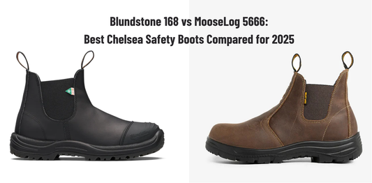 Blundstone 168 vs MooseLog 5666: Best Chelsea Safety Boots Compared for 2025 - MooseLog