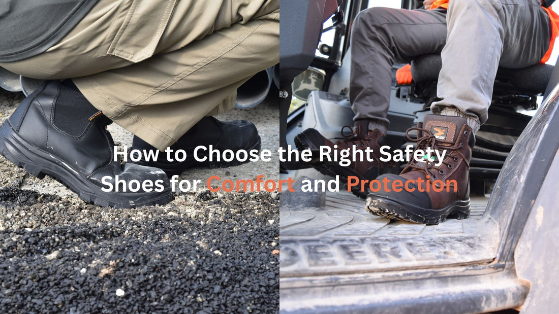 How to Choose the Right Safety Shoes for Comfort and Protection | MooseLog Blog
