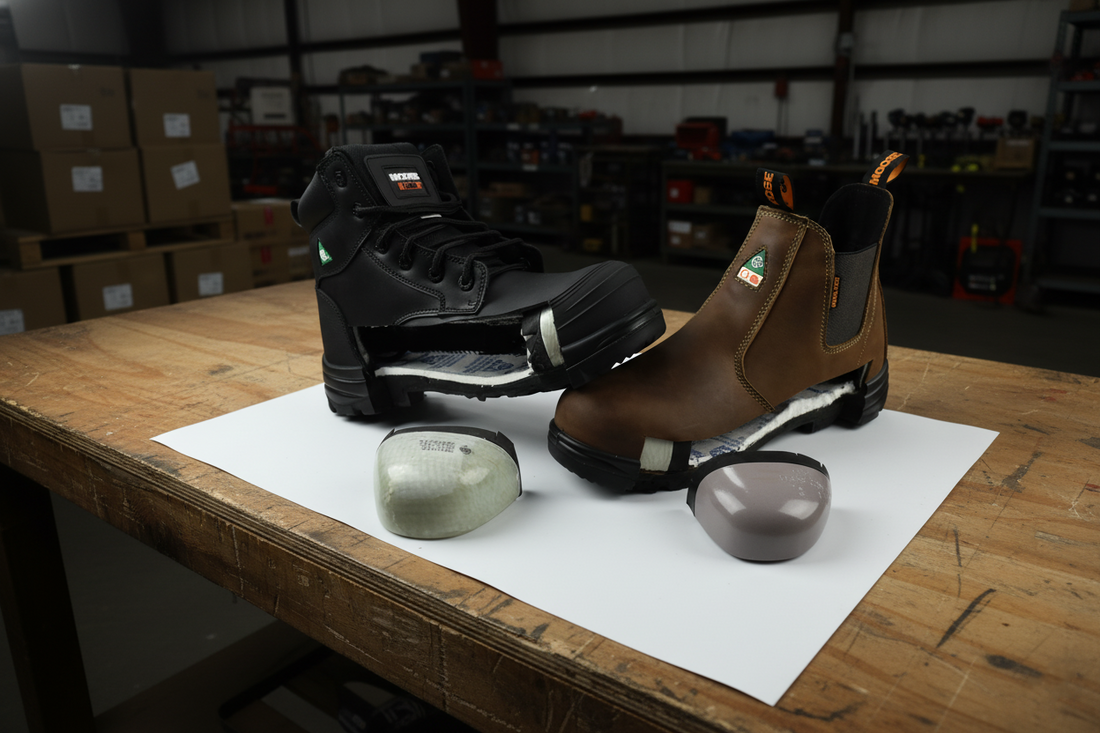 Composite Toe vs Alloy Toe: A Simple Guide for Work Boot Buyers | MooseLog Blog