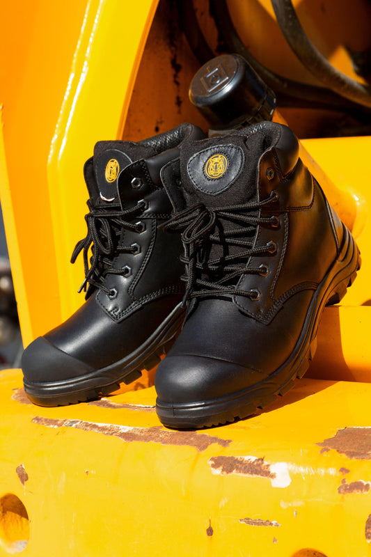 The features for Tiger Safety Work Safety Boots 3055 - MooseLog