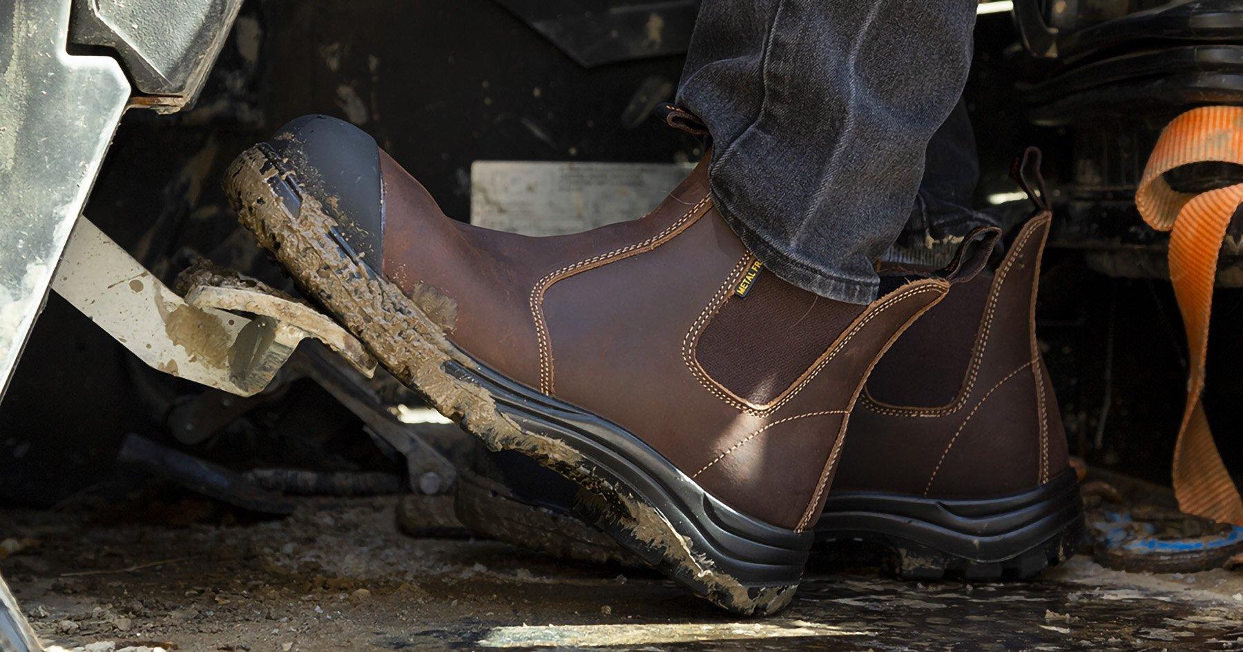 Men's Composite Toe Work Boots - MooseLog