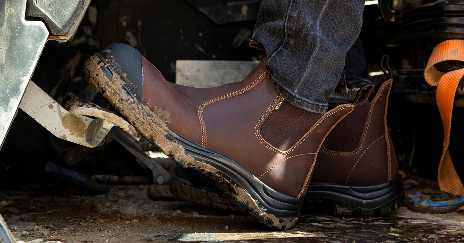 Steel Toe Construction Boots - MooseLog