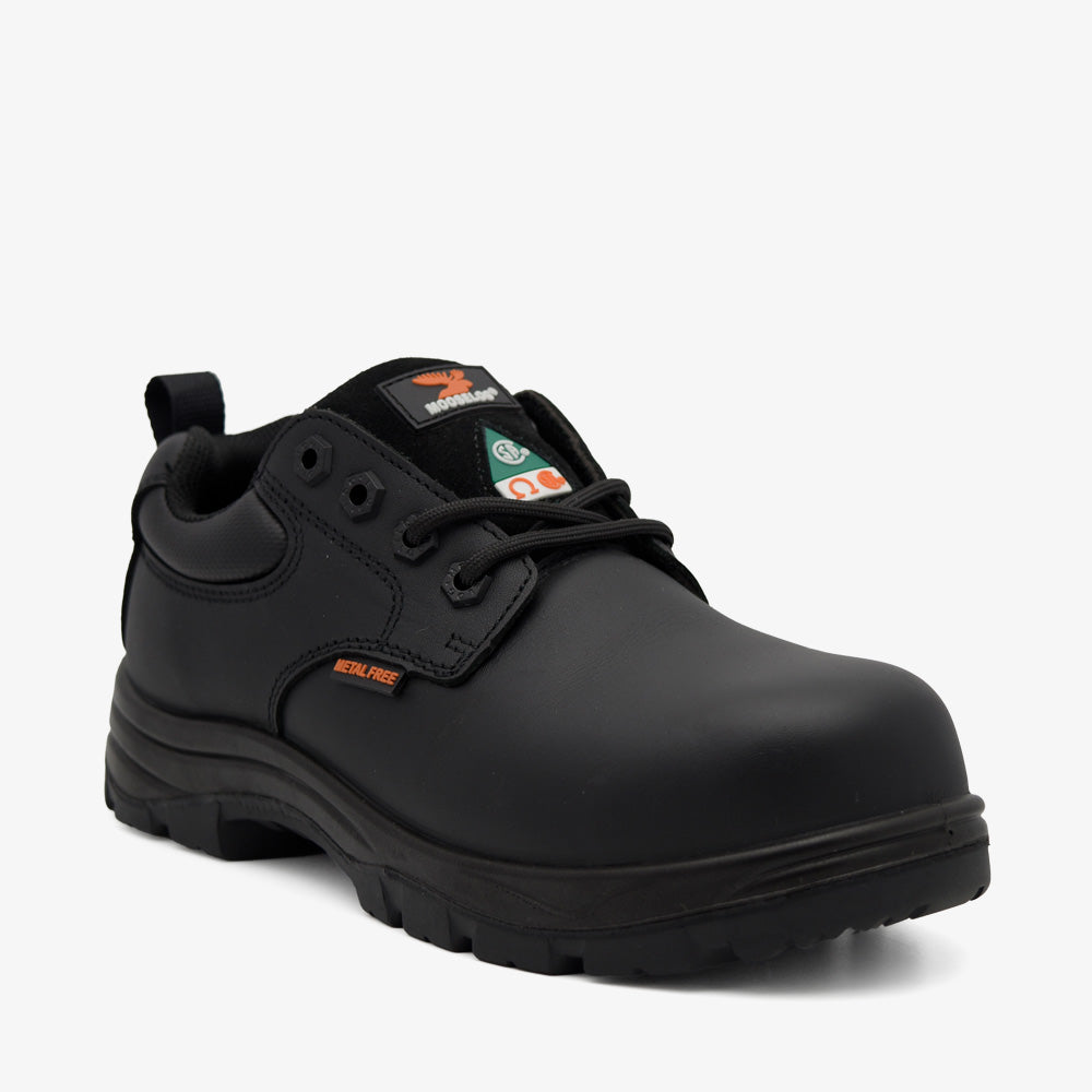 Women's CSA ASTM Composite Toe Safety Shoes - AllShift Black