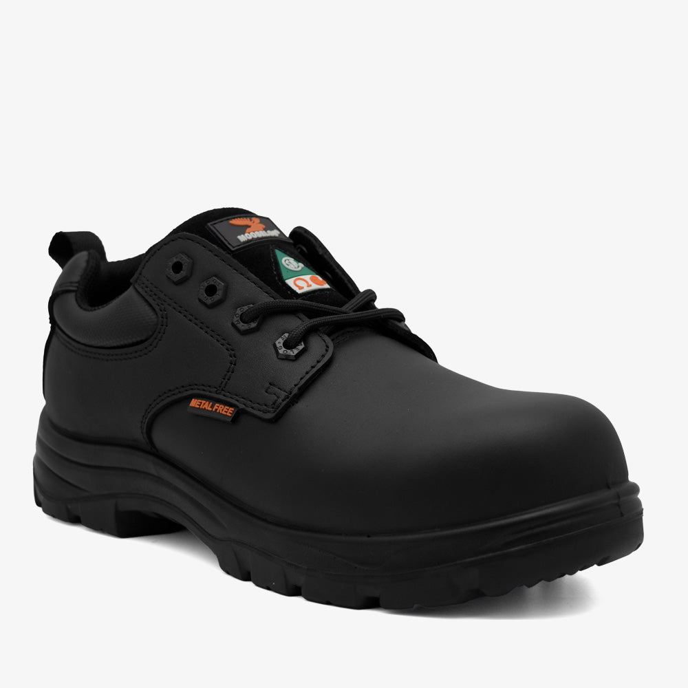 Men's CSA ASTM Composite Toe Safety Shoes - AllShift Black