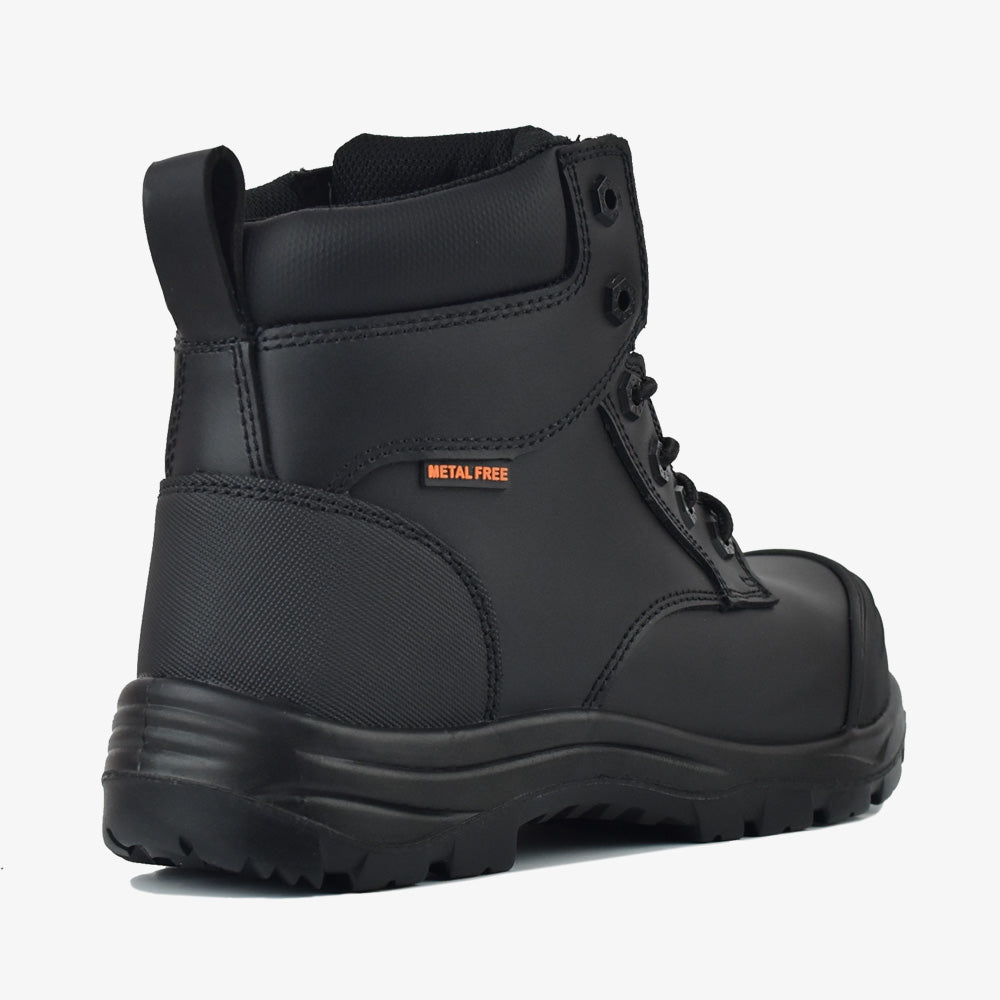 Women's CSA ASTM Composite Toe 6" Work Boots - MacGill Black