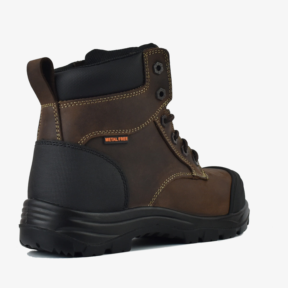 Women's CSA ASTM Composite Toe 6" Work Boots - MacGill Brown