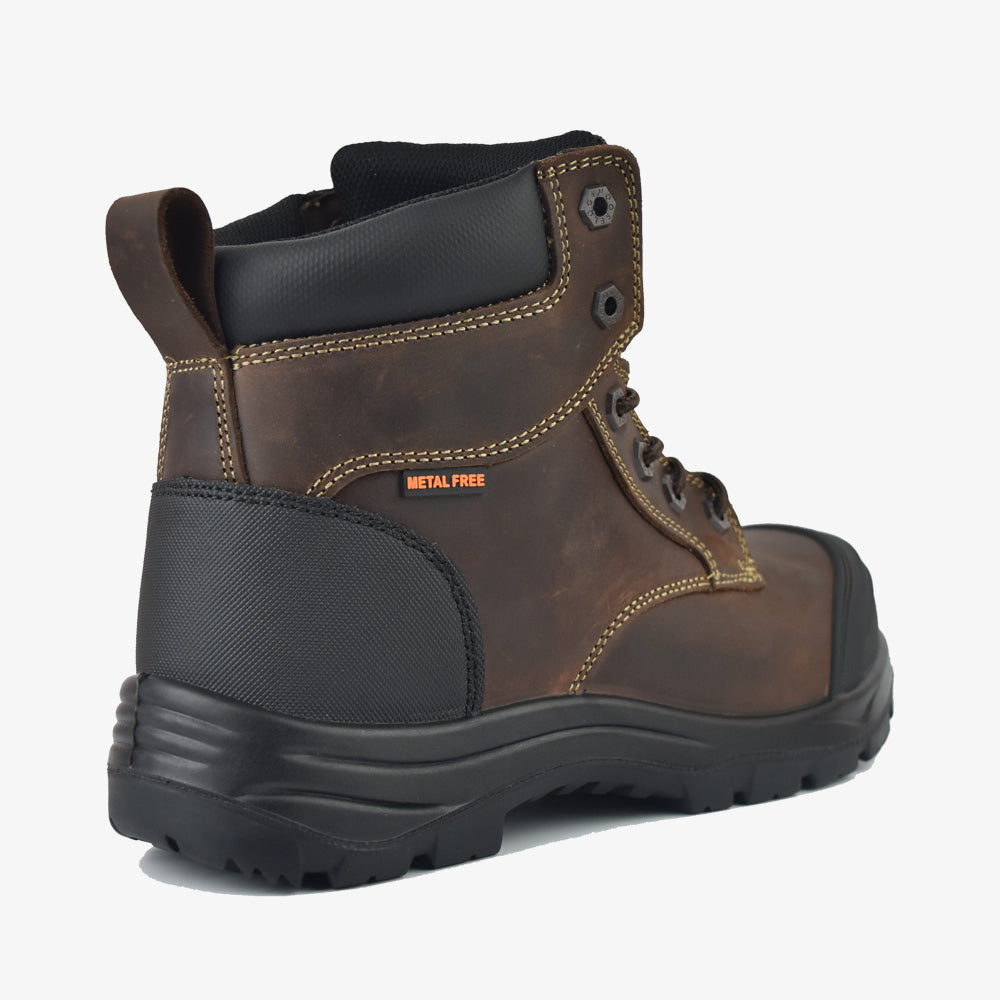 Men's CSA ASTM Composite Toe 6" Work Boots - McCoy Brown