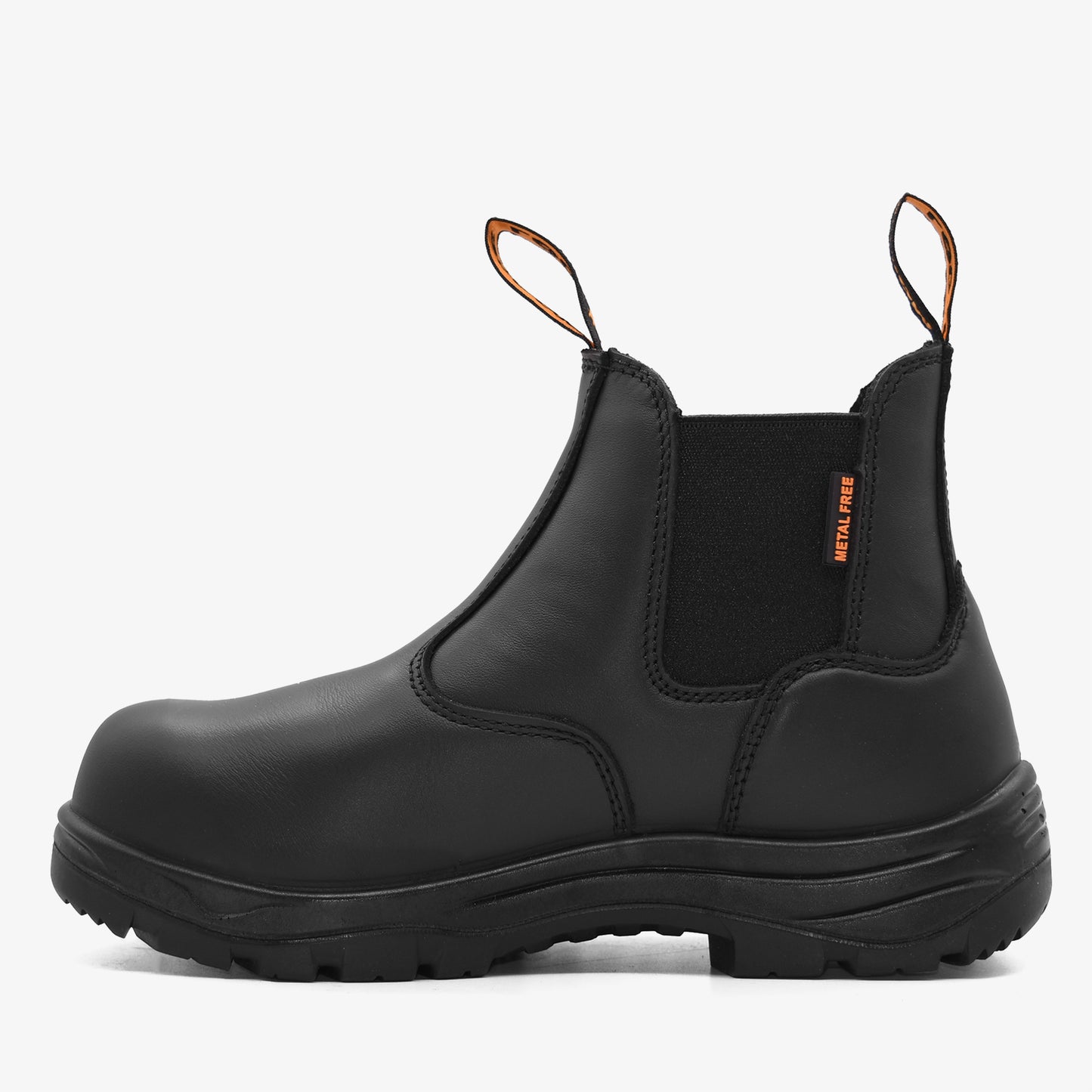 Women's CSA ASTM Composite Toe Chelsea Work Boots - Timber II Black