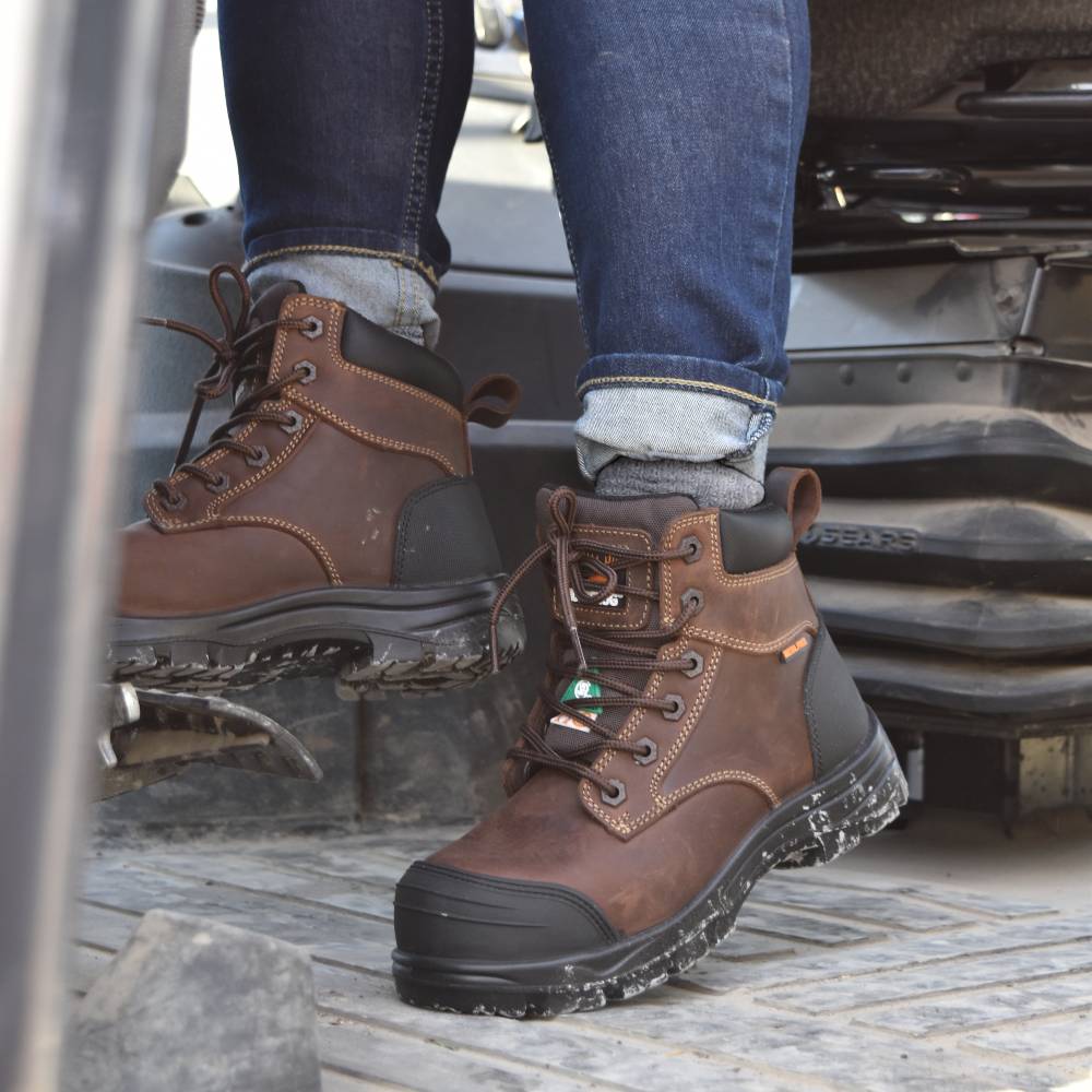 Women's CSA ASTM Composite Toe 6" Work Boots - MacGill Brown