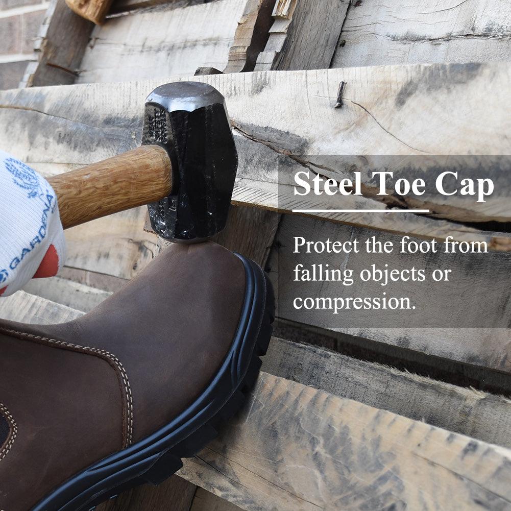 Men's Steel Toe Work Boots 5925 - MooseLog