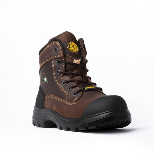 Men's Waterproof Steel Toe Work Boots 7666 - MooseLog