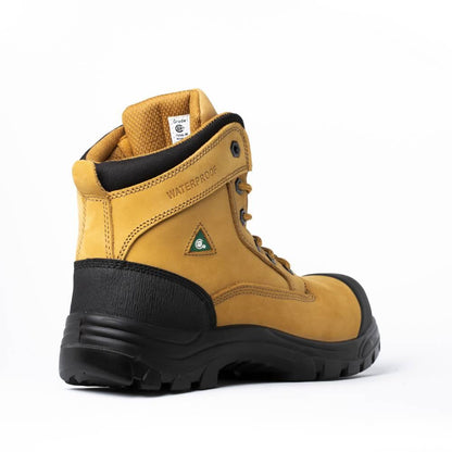 Men's Waterproof Steel Toe Work Boots 7666 - MooseLog