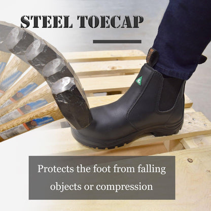 Women's Steel Toe Work Boots 925 - MooseLog