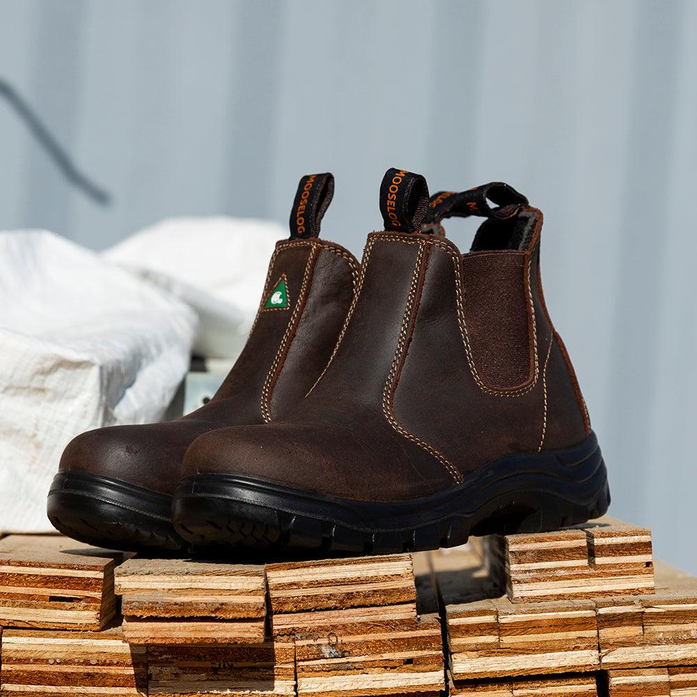 Women's Steel Toe Work Boots 925 - MooseLog